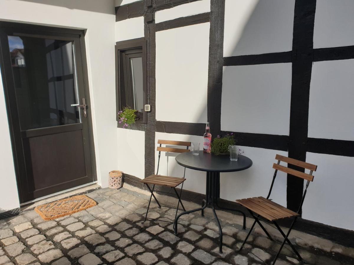 Duex-Hof Apartment Fachwerkhaus Bornheim  Kültér fotó