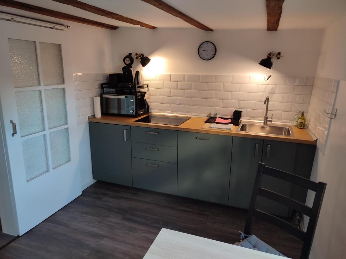 Duex-Hof Apartment Fachwerkhaus Bornheim  Kültér fotó